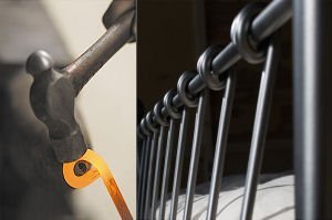 Metal Bed Frame - Cast Iron