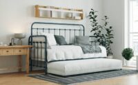 Florence Daybed Blue Trundle Out Apartment Close-opt Florence Daybed Blue Trundle Out Apartment Close-opt