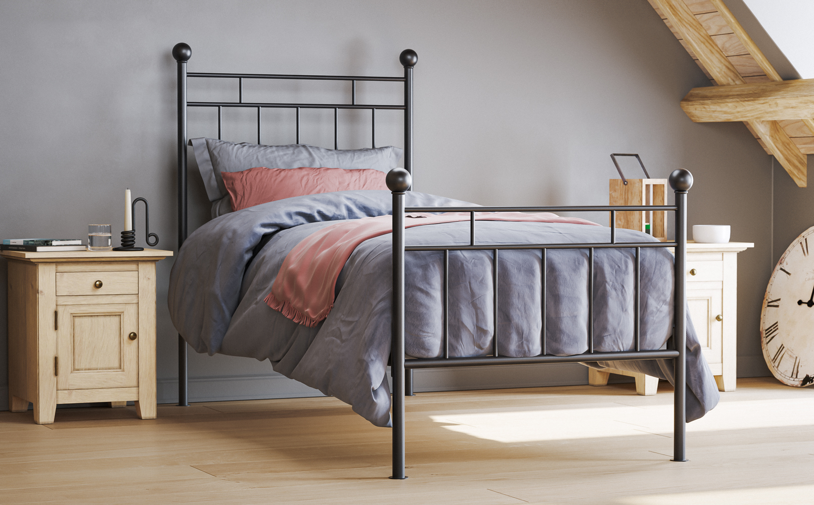 Charlotte Single Wood Attic Cropped