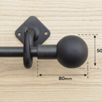 16mm Ball Finial Dim