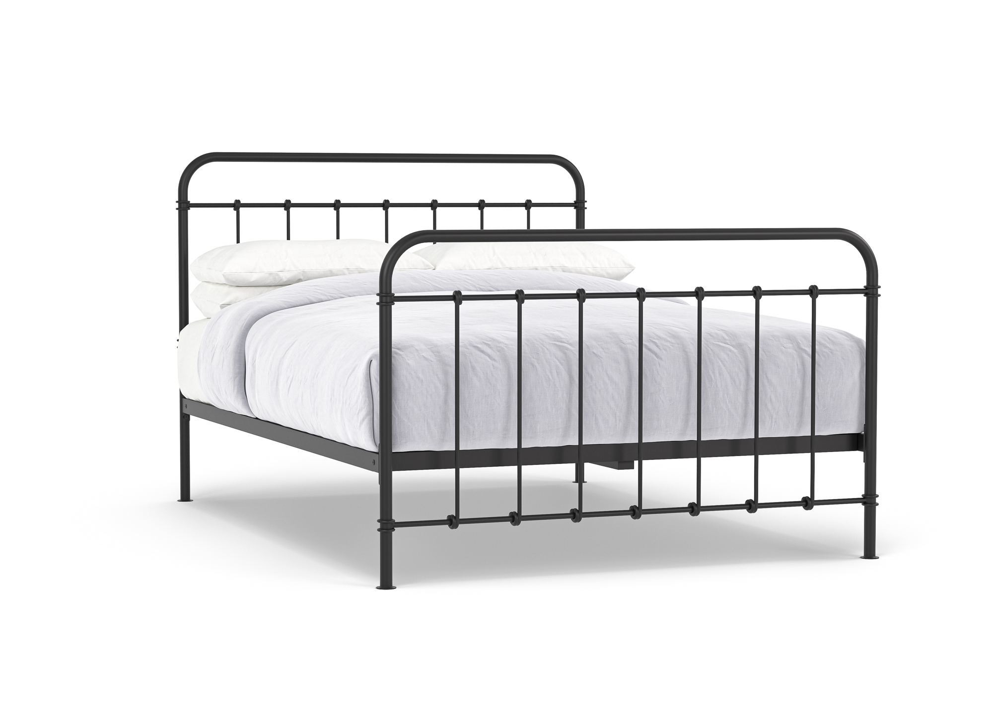 Florence Iron Bed in Black
