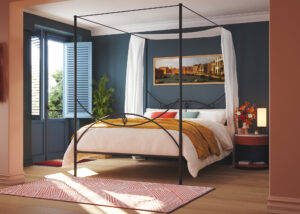 Classic and still timeless Avalon iron Bed.