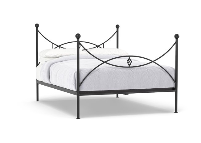Avalon Iron Bed in Gunmetal