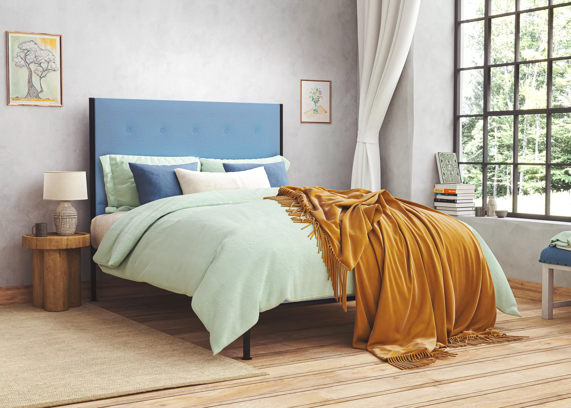 Ourania (High headboard)