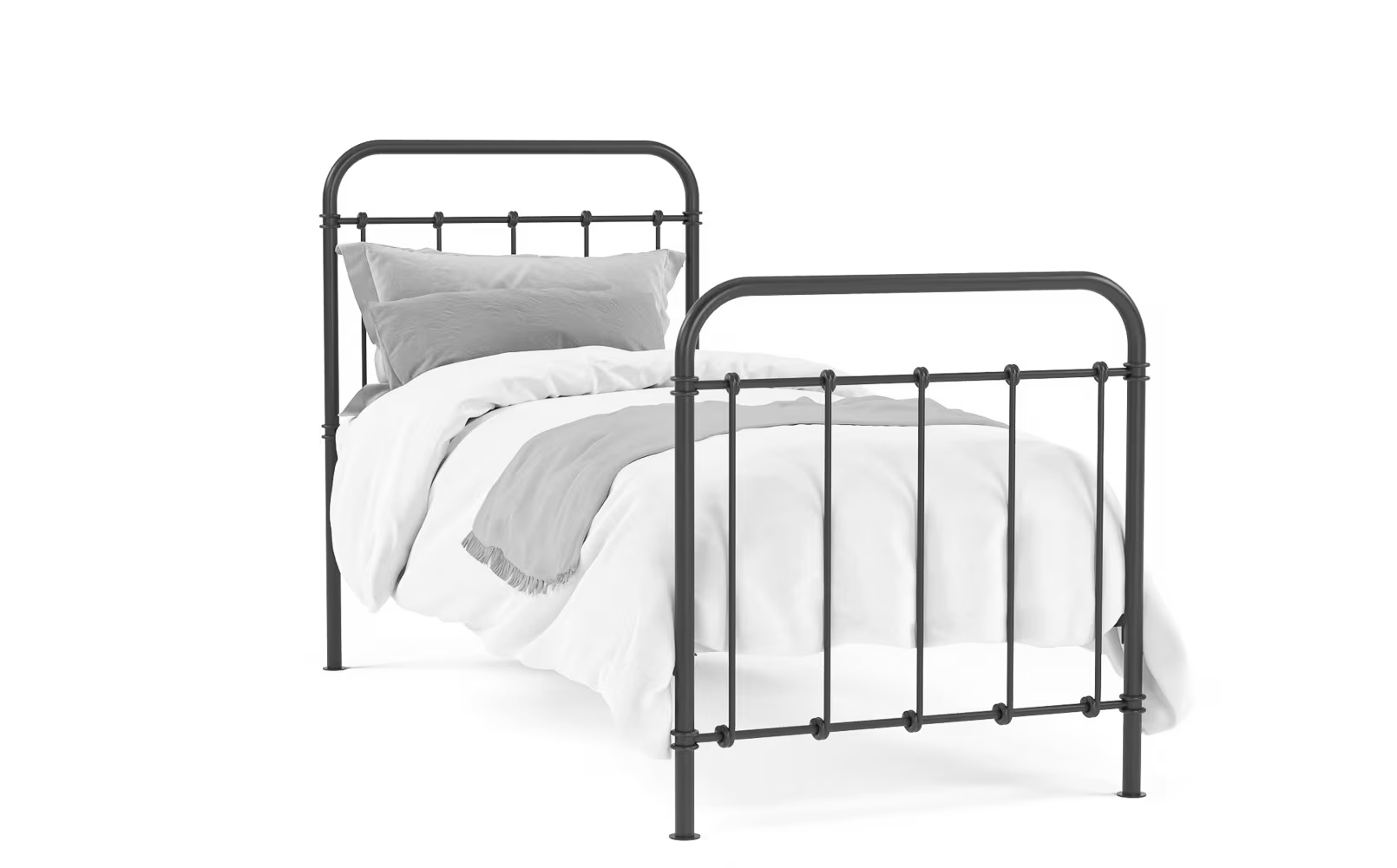 Florence Single Bed - Black